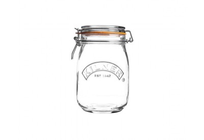 Kilner Round Clip Top Jar (1.0 litre / 34 US fl oz)